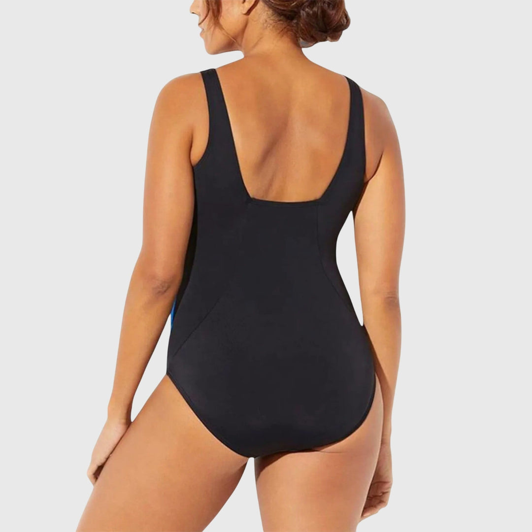 Amelia | Women's One Piece Swimsuit with Square Neckline