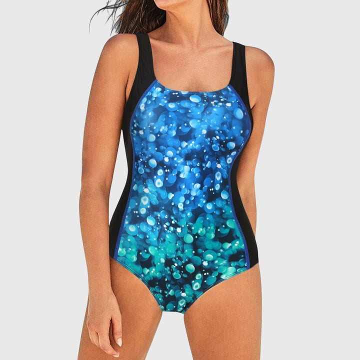 Amelia | Women's One Piece Swimsuit with Square Neckline