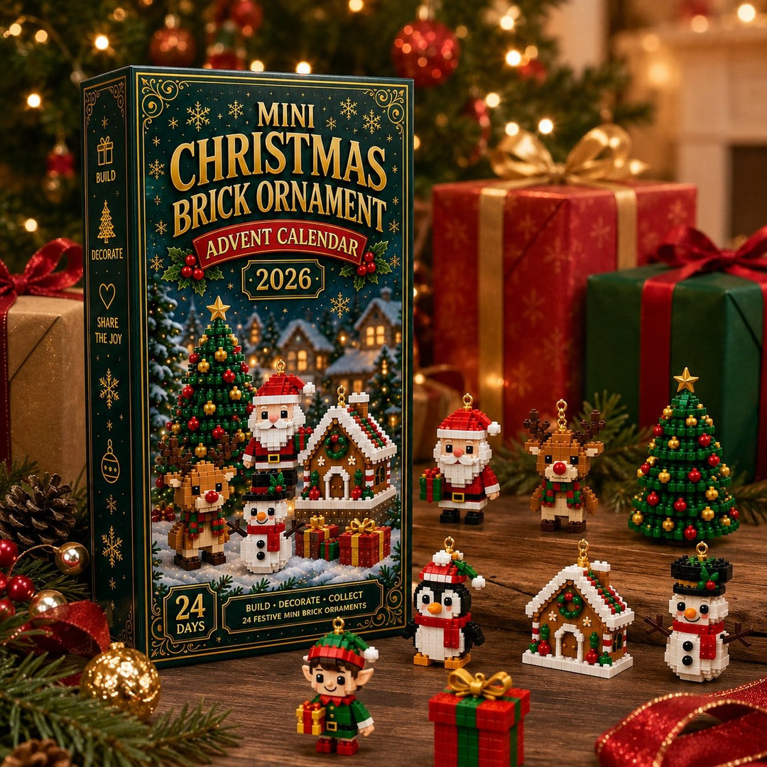 Ava | Christmas Brick Ornament Advent Calendar 24 Mini Building Sets