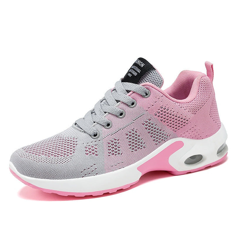 Charlotte | Women's Lace-Up Mesh Sneakers with Air Cushion Sole