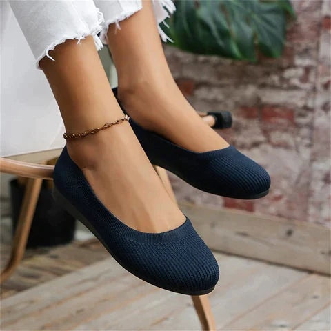 Eleanor | Women's Woven Ballet Flats Slip On Shoes