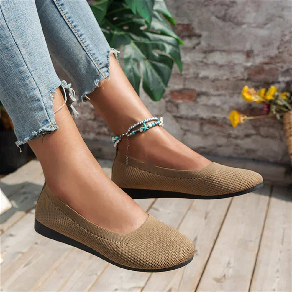 Eleanor | Women's Woven Ballet Flats Slip On Shoes