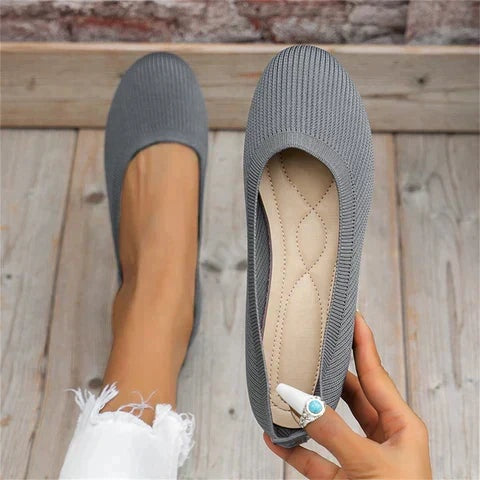 Eleanor | Women's Woven Ballet Flats Slip On Shoes