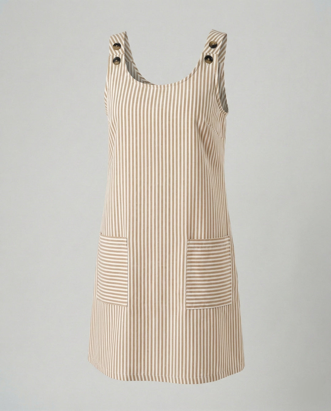 Ellie | Women's Striped Summer Mini Dress with Pockets