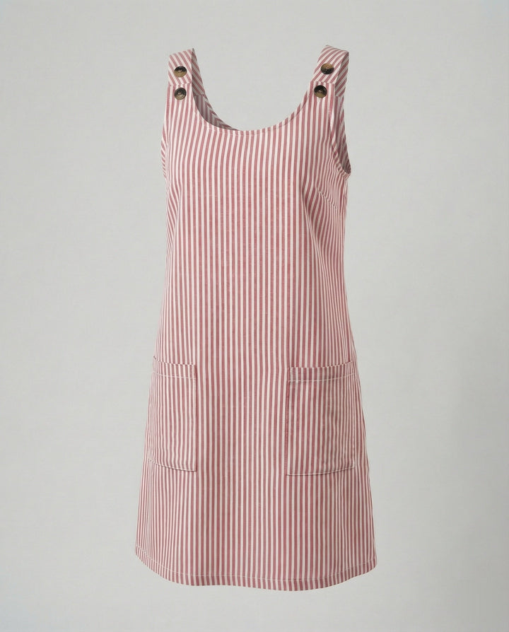 Ellie | Women's Striped Summer Mini Dress with Pockets