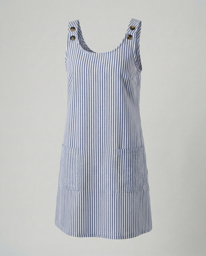 Ellie | Women's Striped Summer Mini Dress with Pockets