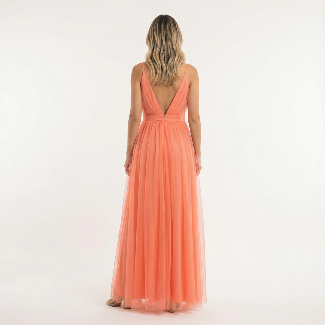 Gabriella | Women's Tulle Maxi Dress Graduation Party Dress