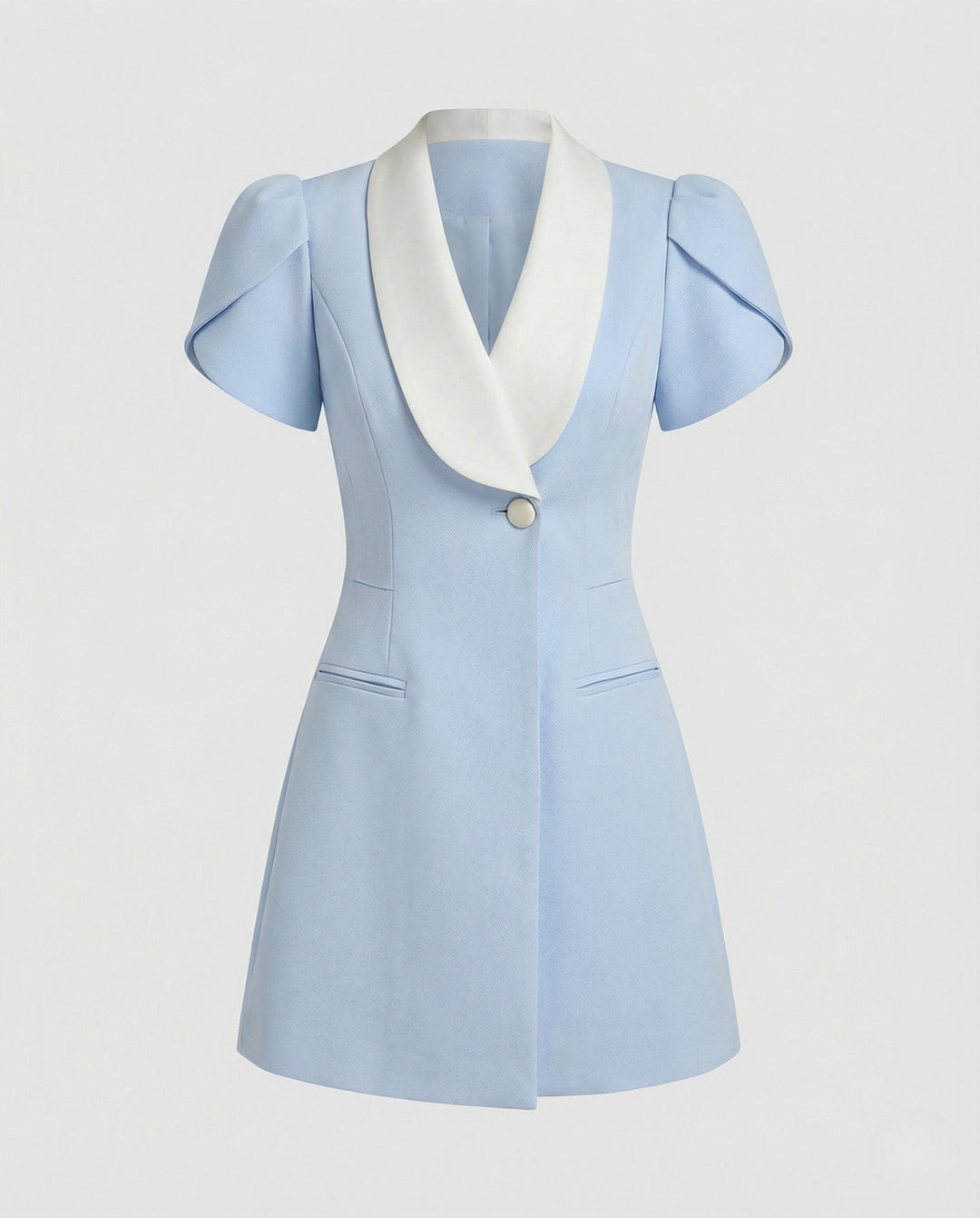 Gianna | Women's Cocktail Dress Mini with Puff Sleeves