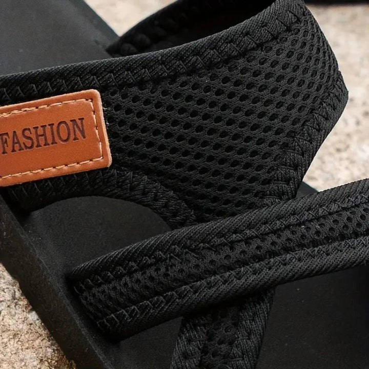 Savannah | Women's Mesh Slide Sandals with Toe Loop